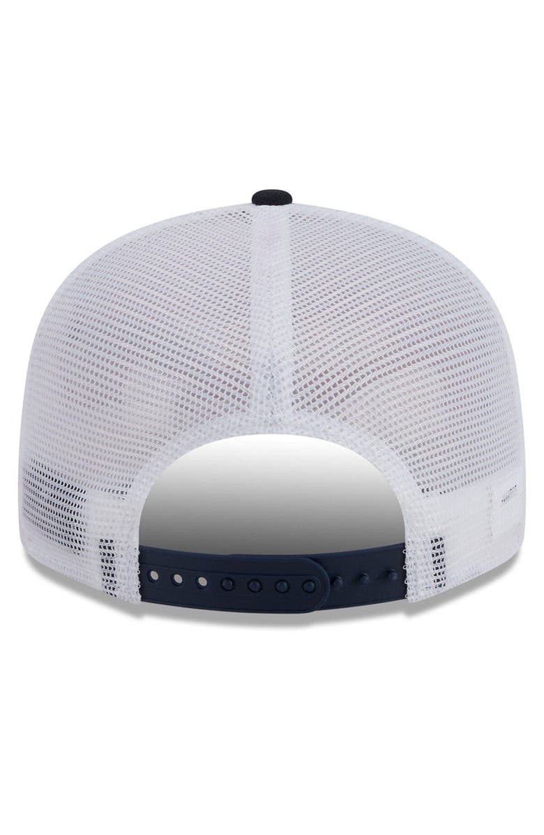 New Era Men's New Era Navy Auburn Tigers Tear Trucker 9FIFTY Snapback Hat, Alternate, color, Navy