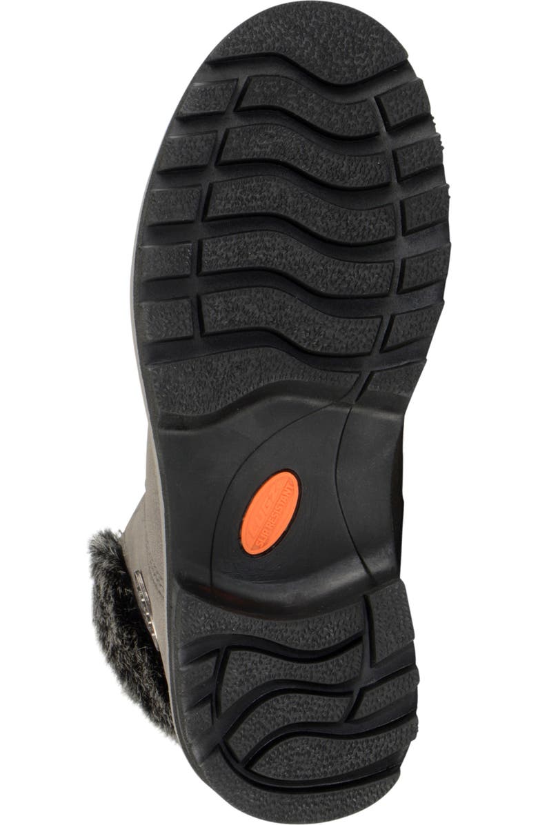 LUGZ Empire High Faux Fur Lug Sole Boot, Alternate, color, Charcoal/ Black