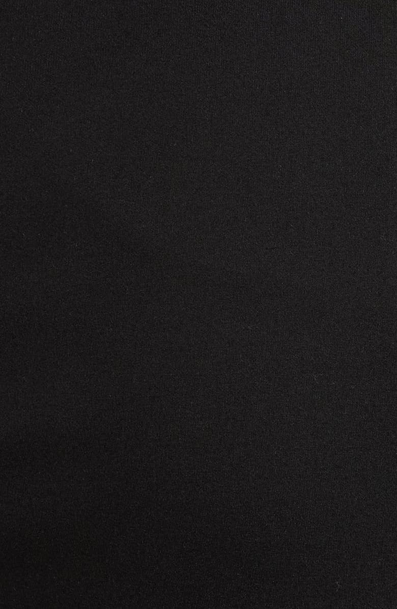 Universal Standard Bianca Stretch Ponte Double Breasted Blazer, Alternate, color, Black