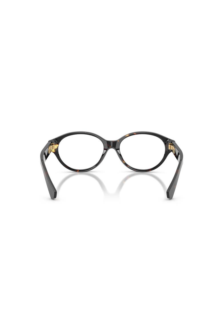54mm Oval optical glasses, Alternate, color, Tortoise