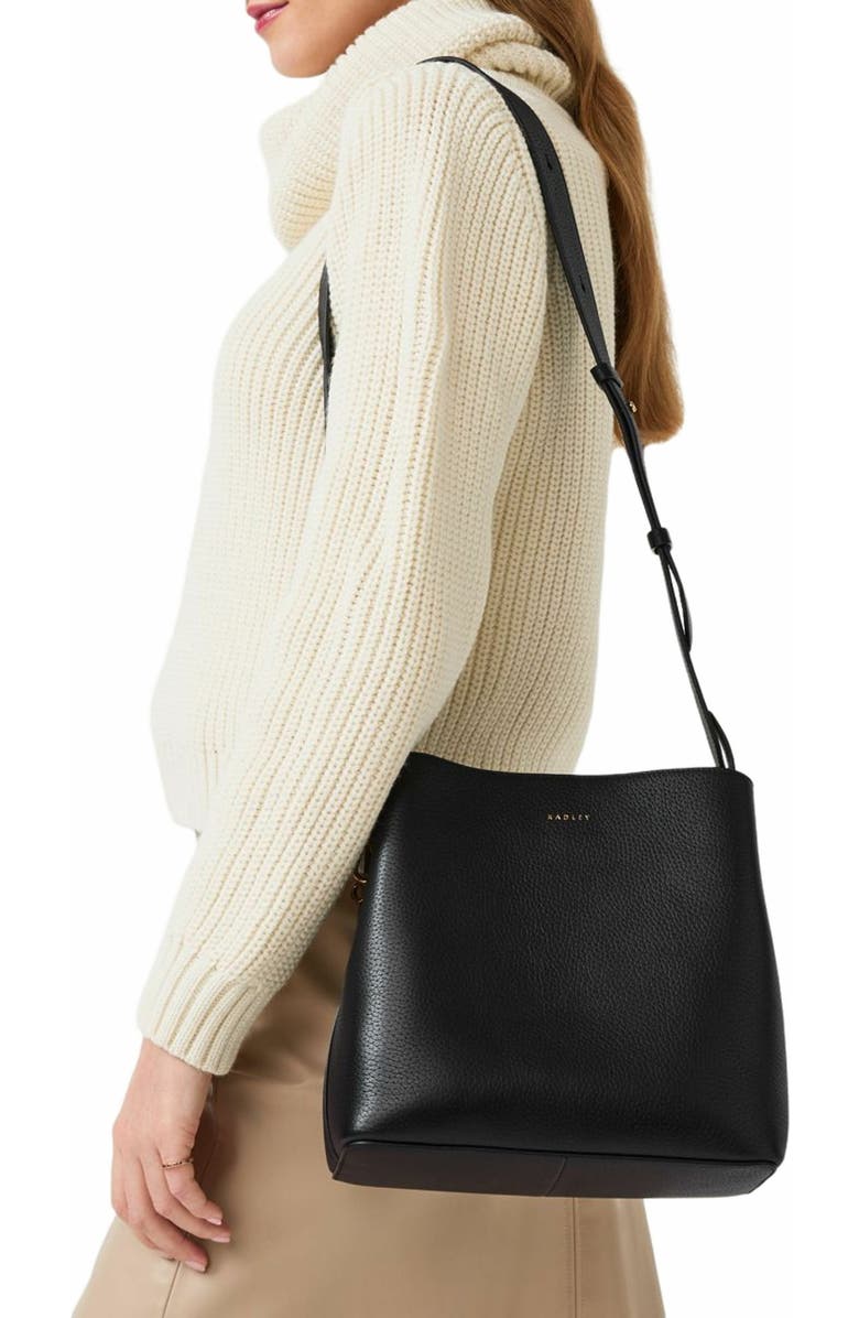 Radley Dukes Place Medium Compartment Crossbody Bag, Alternate, color, Black