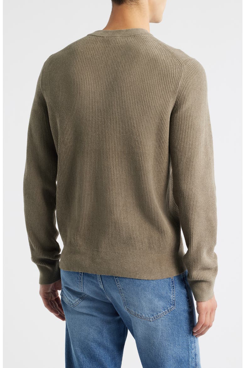 Horso Crewneck Sweater, Alternate, color, OPEN BROWN