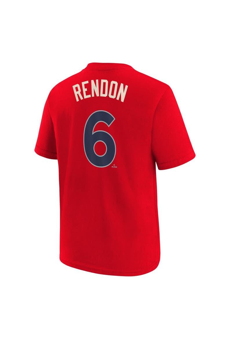 Youth Nike Anthony Rendon Red Los Angeles Angels Fuse City Connect Name & Number T-Shirt, Alternate, color, Red