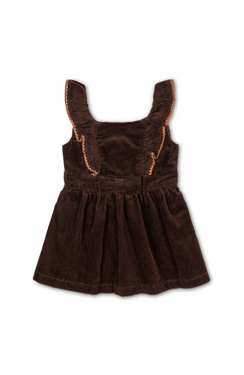 Organic Corduroy Ruffle Jumper (Baby)