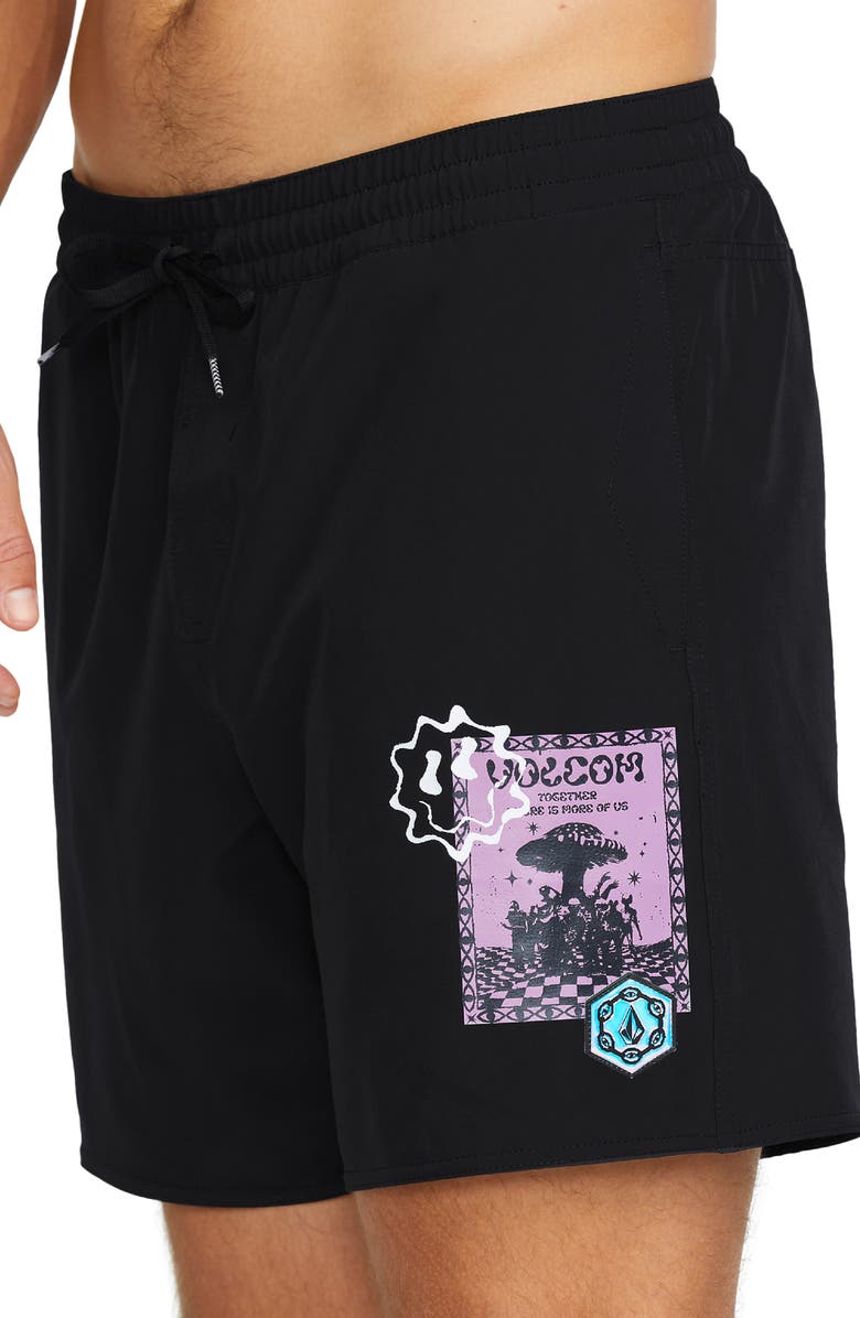 Volcom x Rygalski Swim Trunks, Alternate, color, 