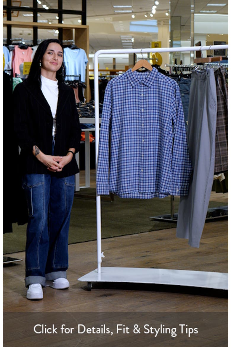 Overlook Regular Fit Plaid Cotton Madras Button-Up Shirt video