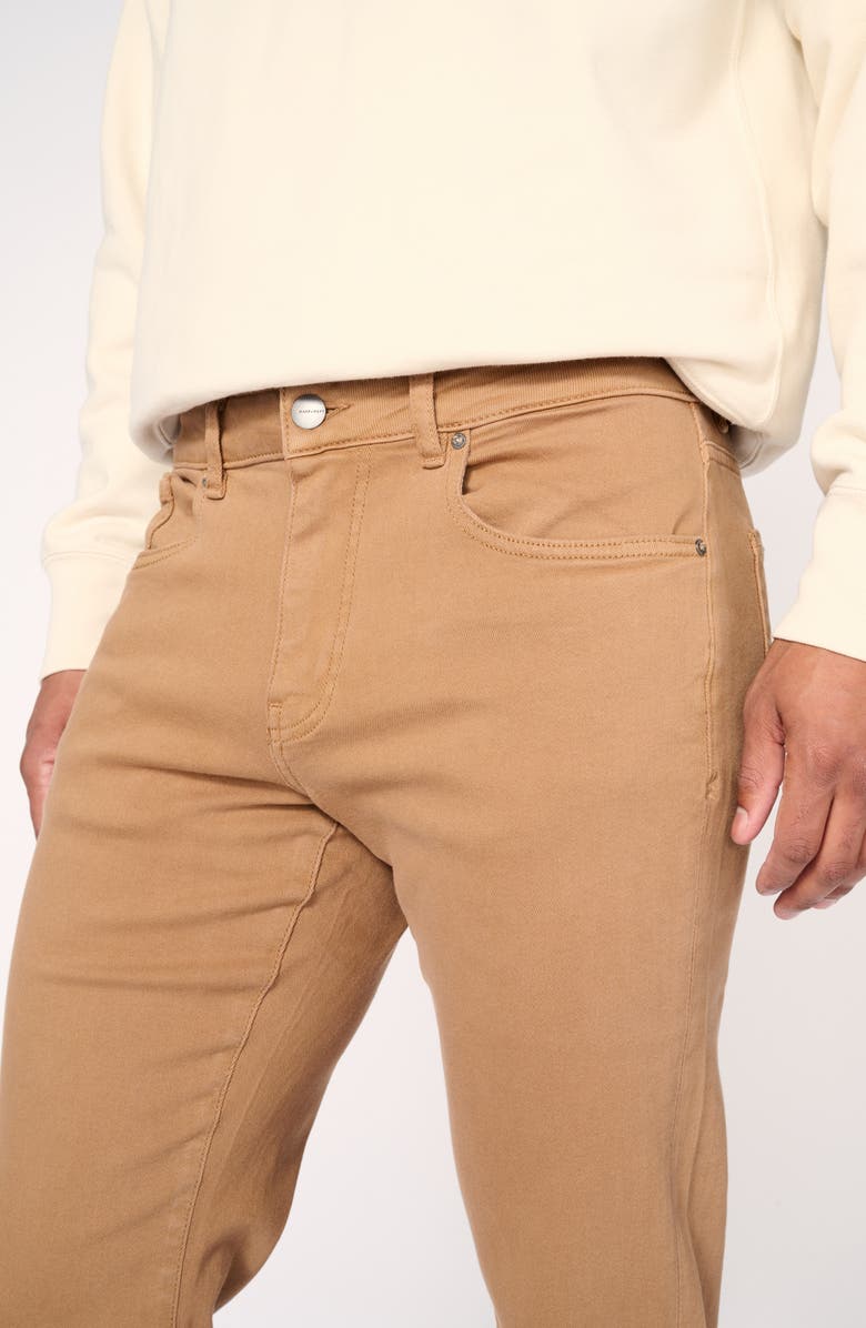 WARP+WEFT ORD Straight Leg Twill Pants, Alternate, color, Tobacco Brown