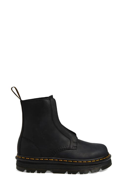 Dr. Martens Zebzag Savannah Boot In Black