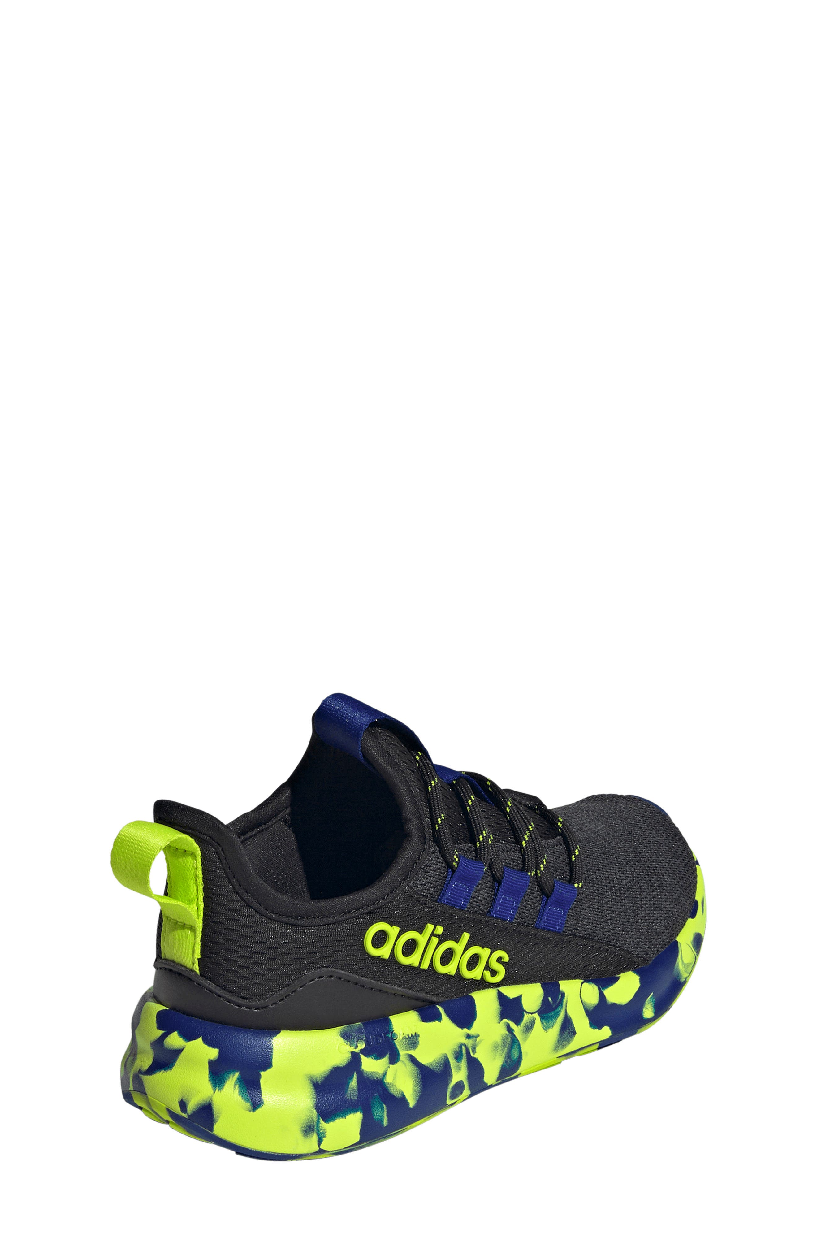 Kids' Lite Racer Adapt 8.0 Sneaker, Alternate, color, BLACK/ SLIME/ MYSTERY INK