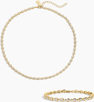 Electric Picks Trust Fund Necklace and Bracelet - Set of 2