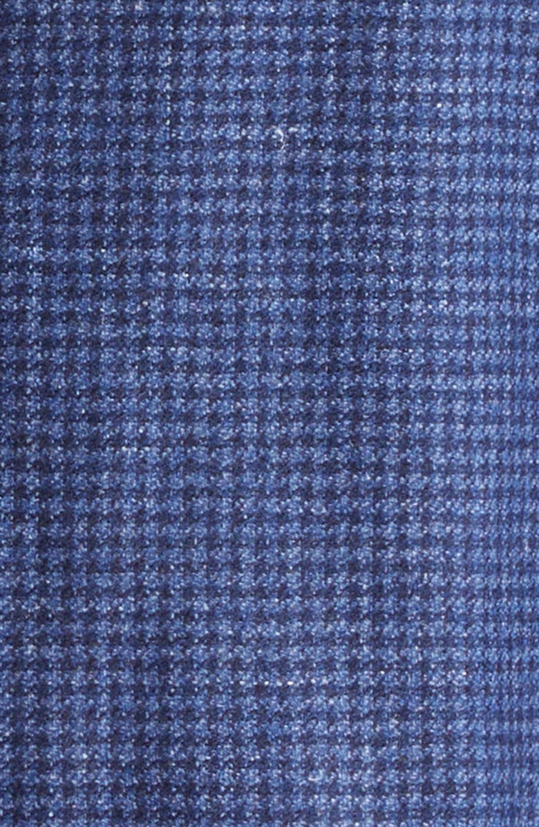 Boglioli K-Jacket Check Wool, Silk & Linen Sport Coat, Alternate, color, Blue