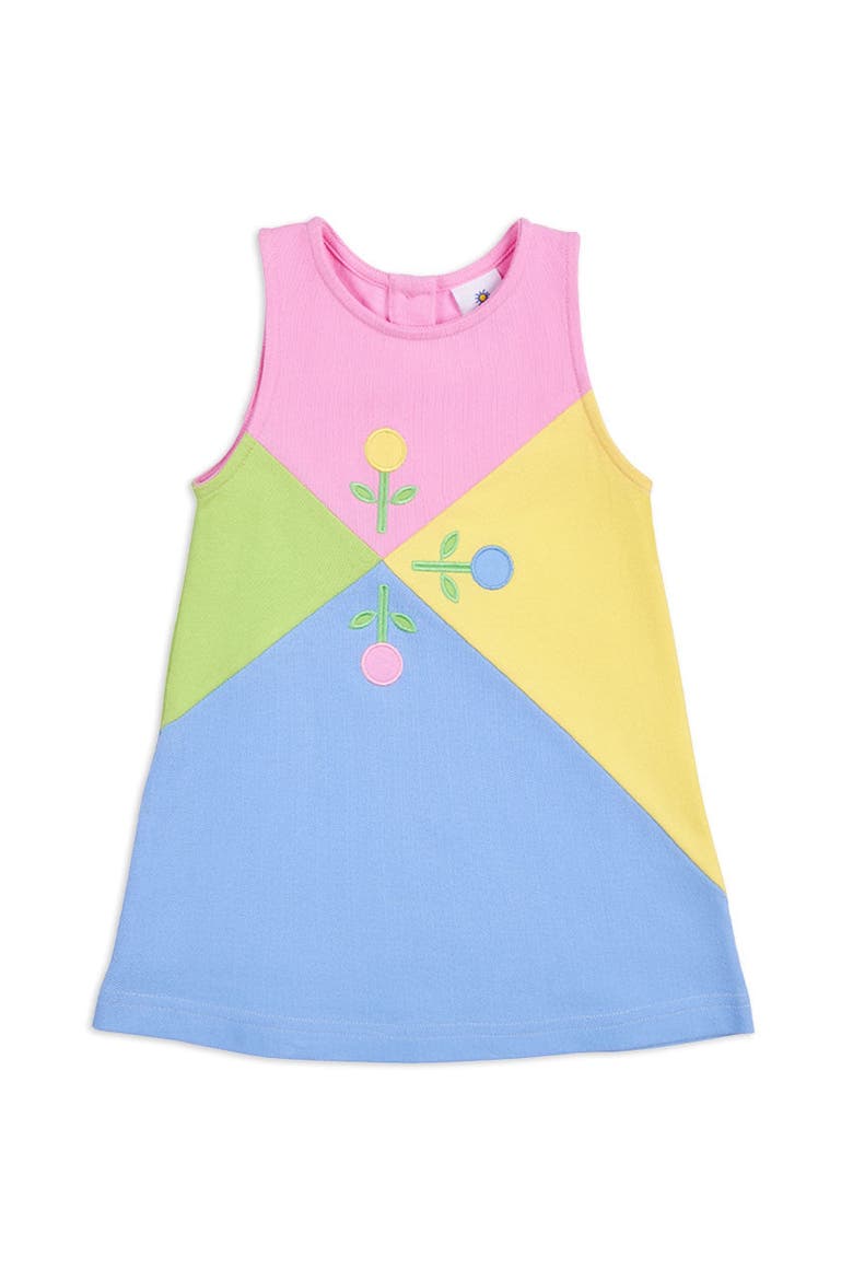 Knit Dress With Flowers, Main, color, Multicolor