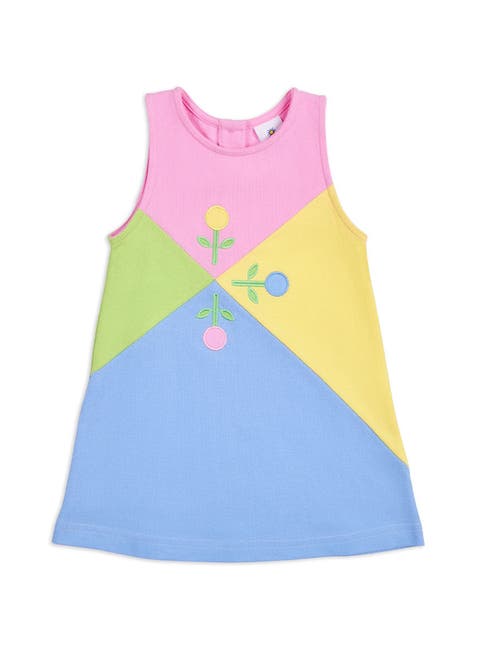 Knit Dress With Flowers