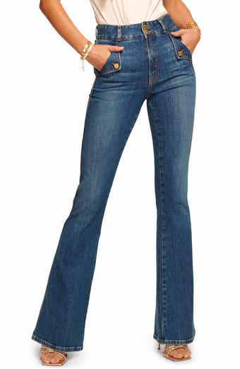 Mase High Waist Bootcut Sailor Jeans