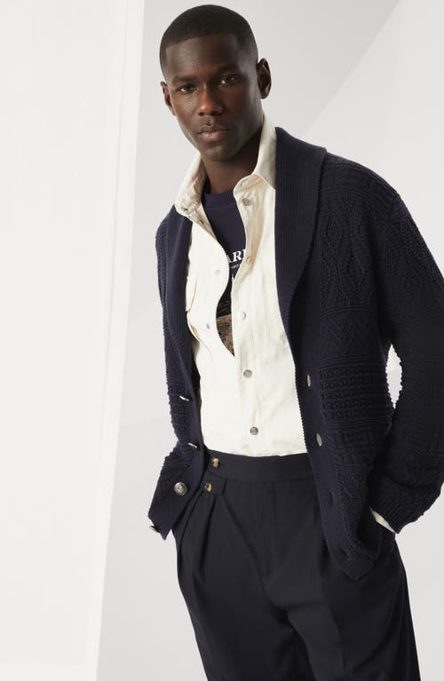 Brunello Cucinelli Cárdigan - Azul In Navy Blue