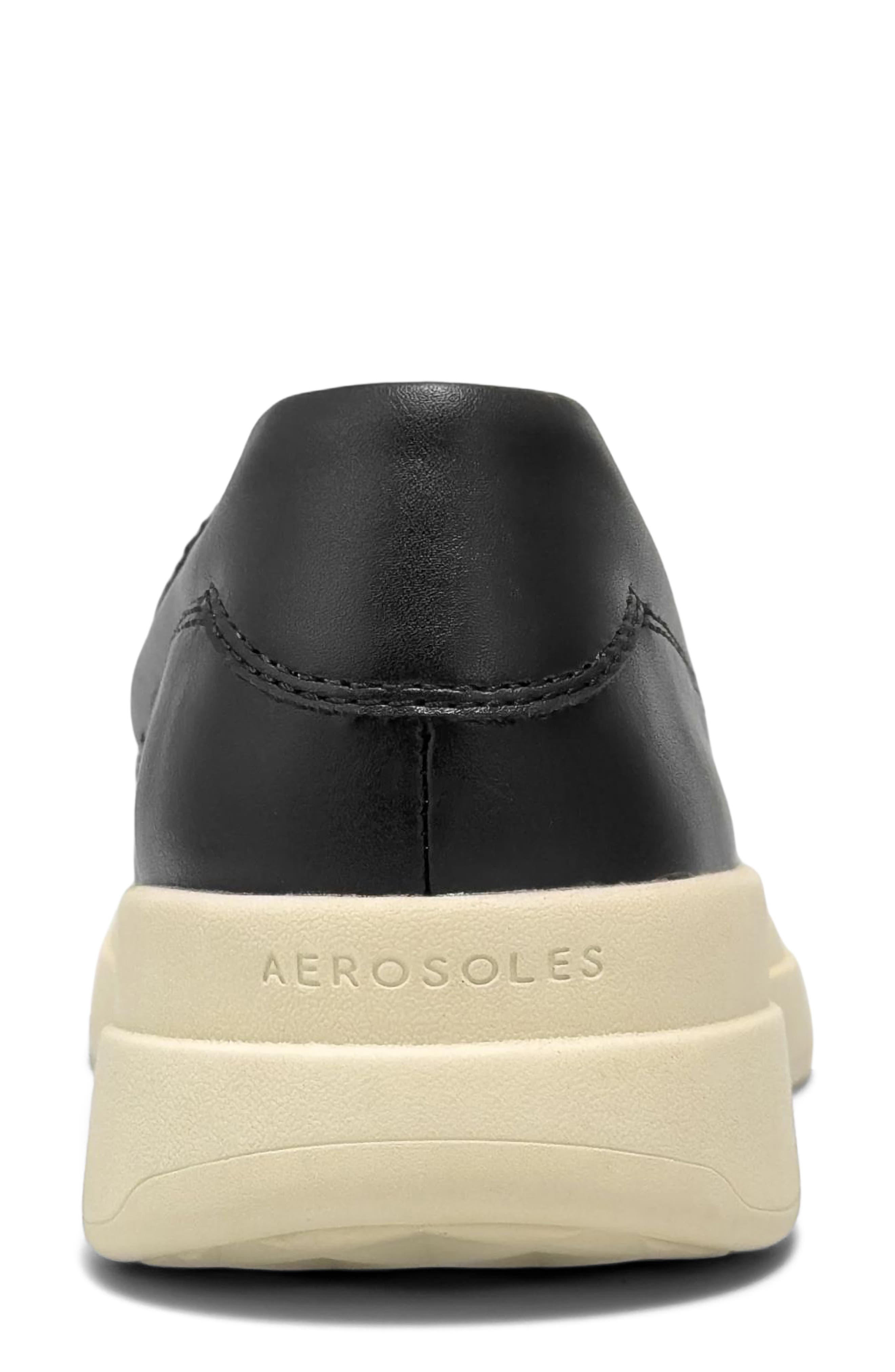 Aerosoles Felice Croc Embossed Sneaker, Alternate, color, Black