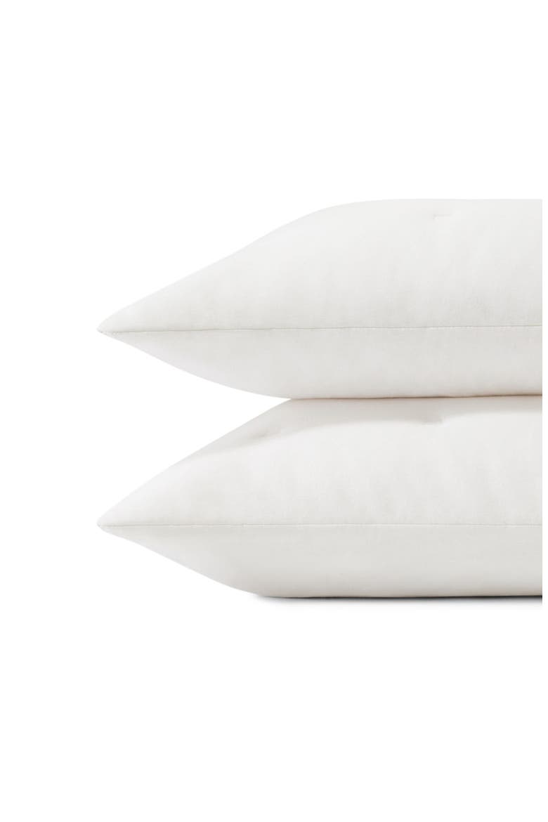 Set of 2 Pillowcases, Main, color, WHITE