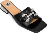 NINETY UNION Charm Crystal Embellished Sandal