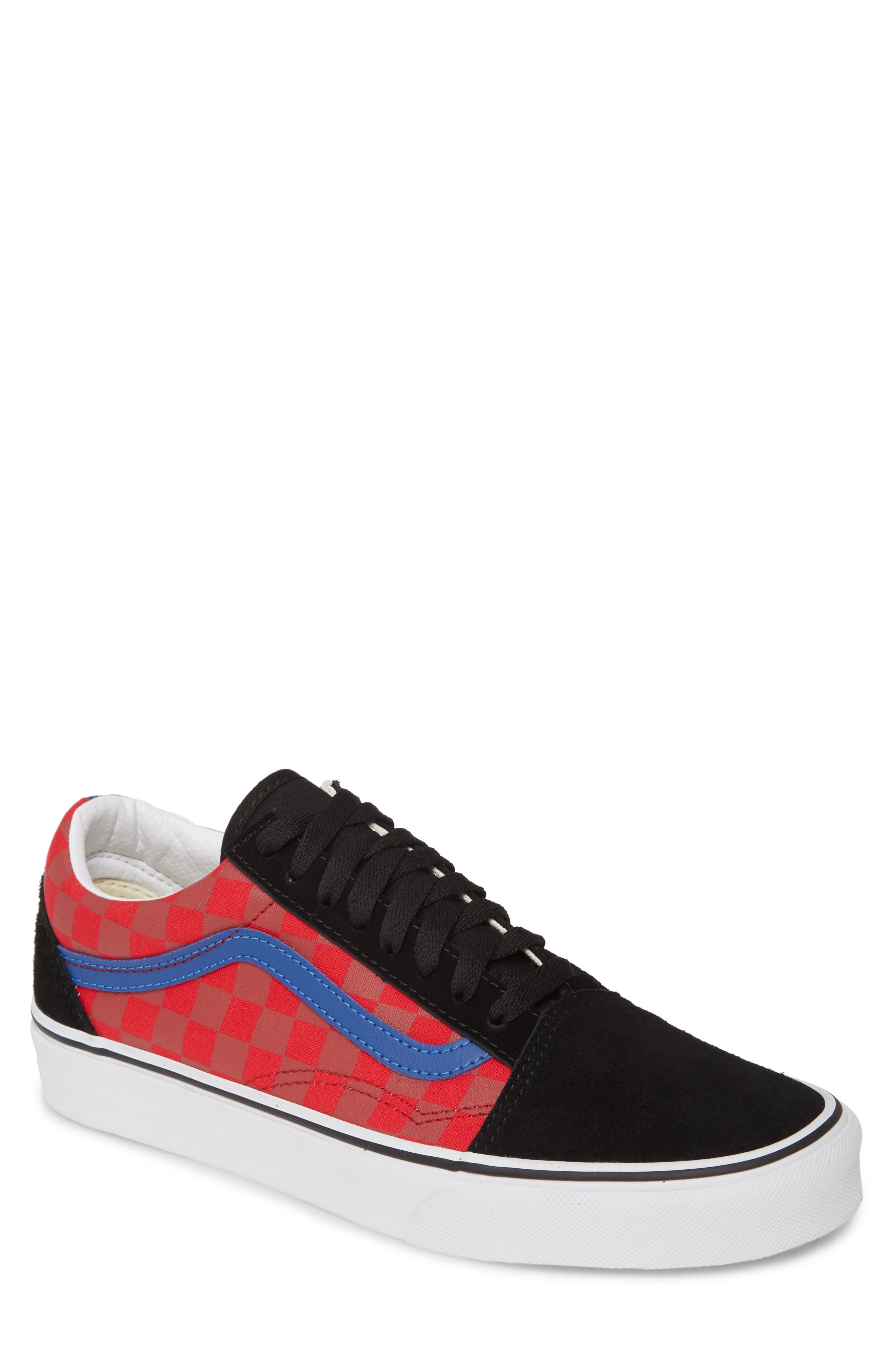 Old Skool Sneaker, Main, color, RALLY CHECKER/ MULTI/ BLACK