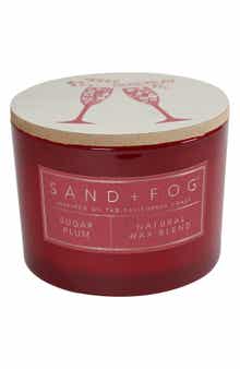 SAND AND FOG Sugar Plum Two-Wick Candle