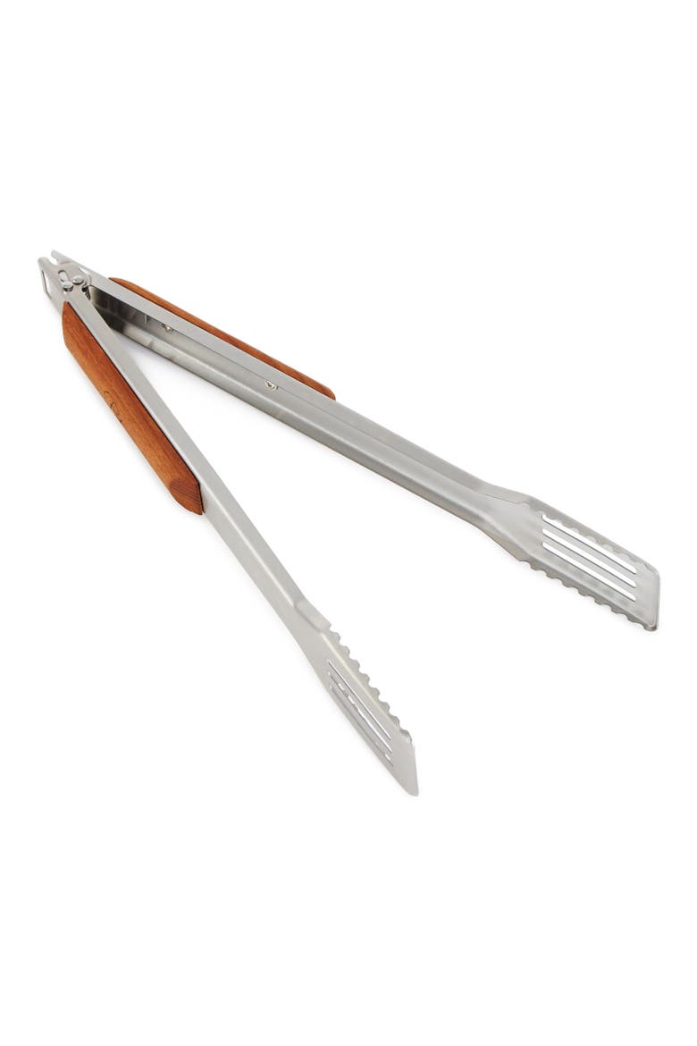 BBQ Tongs, Main, color, BROWN