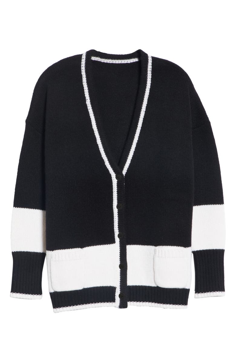 La Ligne Martha Cashmere & Wool Cardigan, Alternate, color,