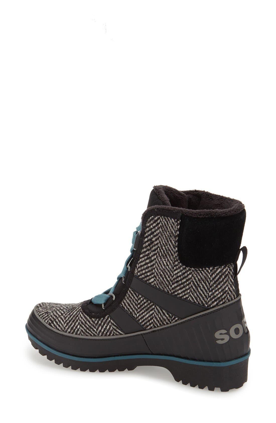 'Tivoli II' Waterproof Boot, Alternate, color, BLACK/ CLOUDBURST