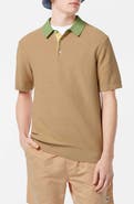 Scotch & Soda Textured Cotton Knit Polo