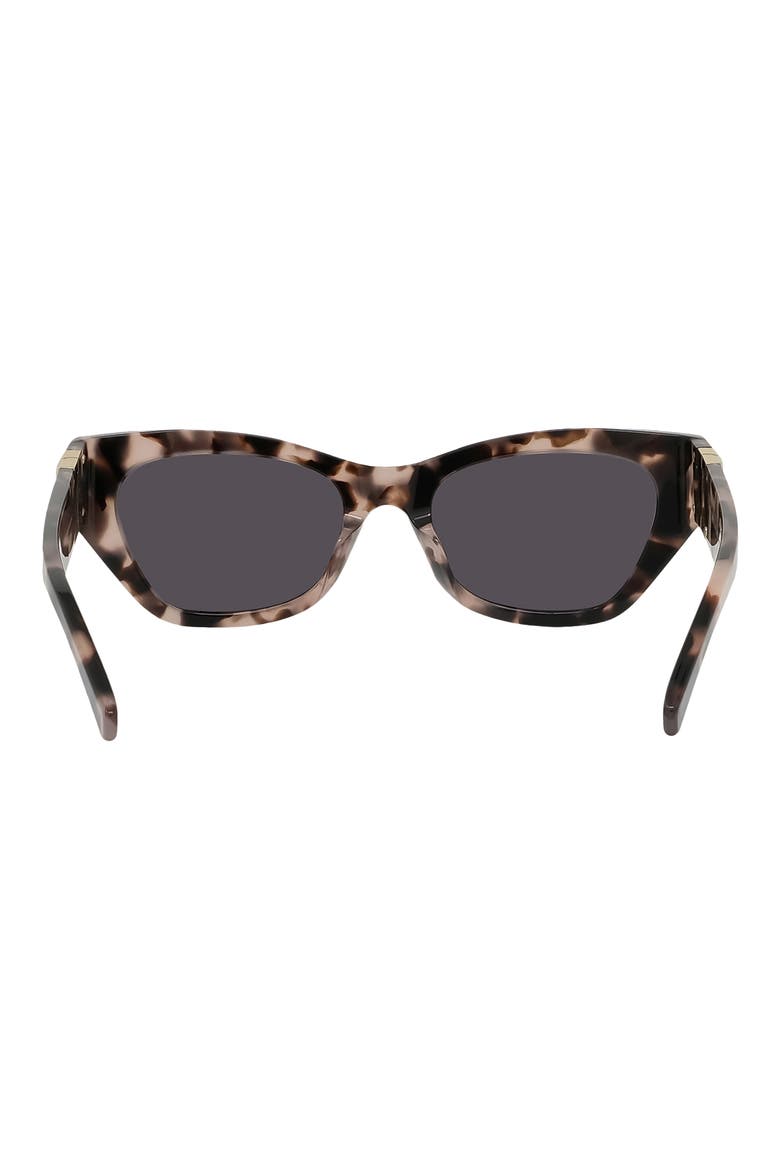 4G 55mm Cat Eye Sunglasses, Alternate, color, HAVANA / SMOKE