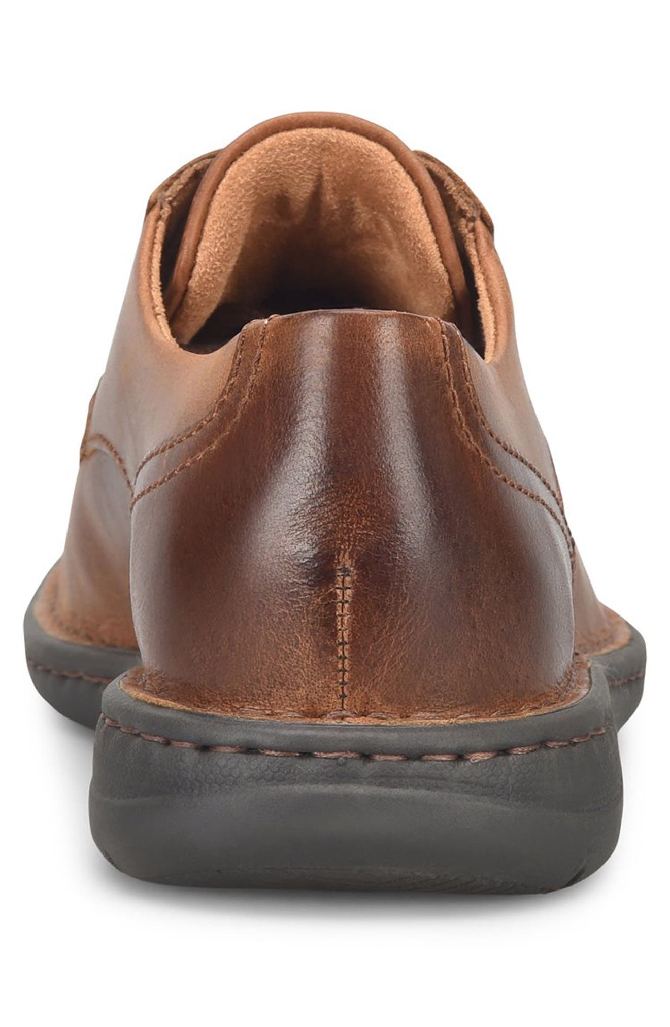 Børn Tristen Plain Toe Derby, Alternate, color, Rust Leather