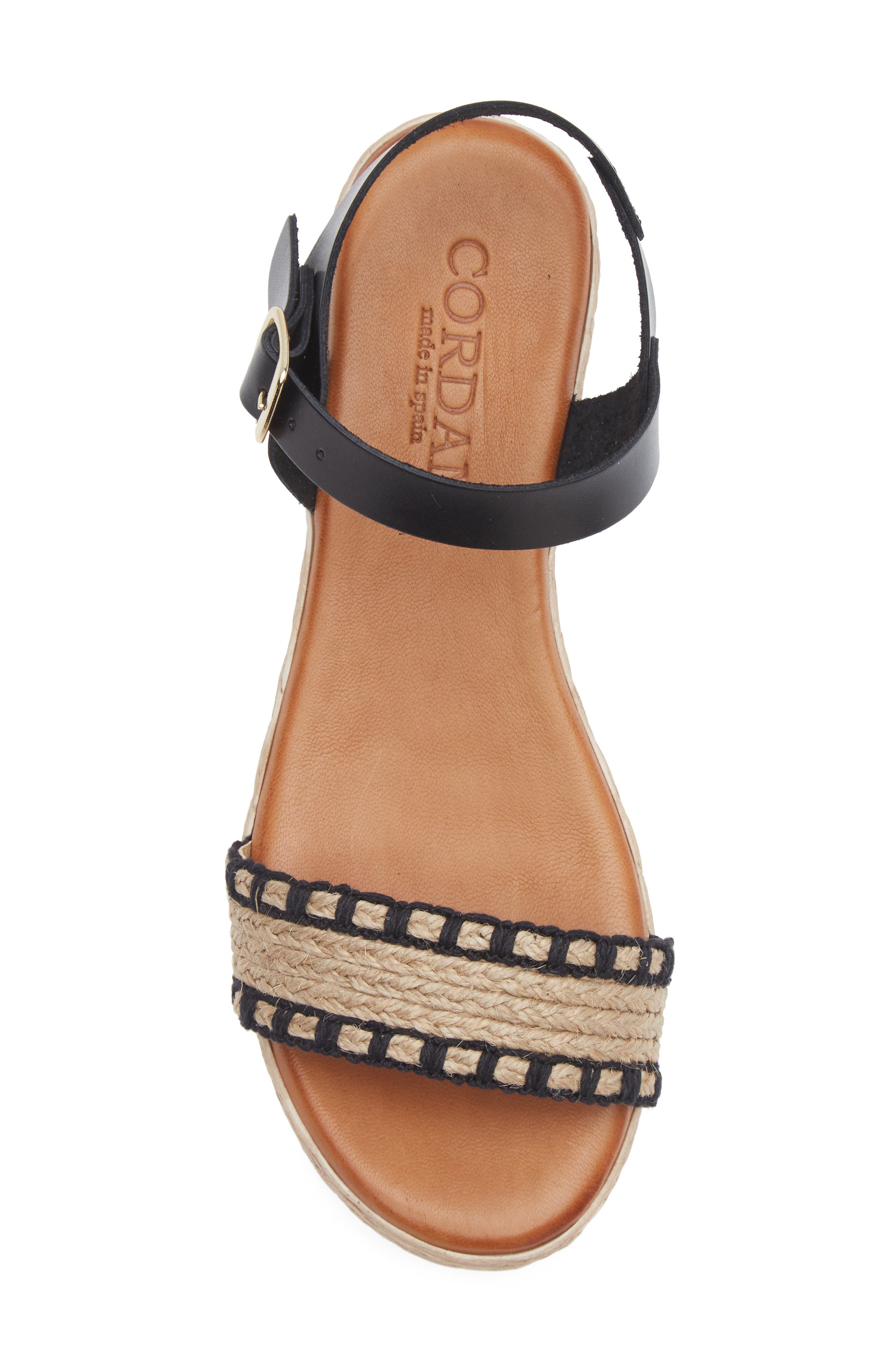Cordani Bryce Platform Sandal, Alternate, color, Black