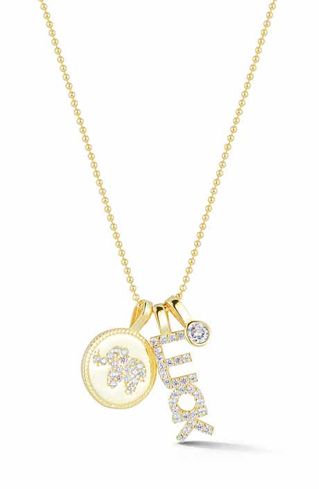 SPHERA MILANO CZ Luck Charm Necklace