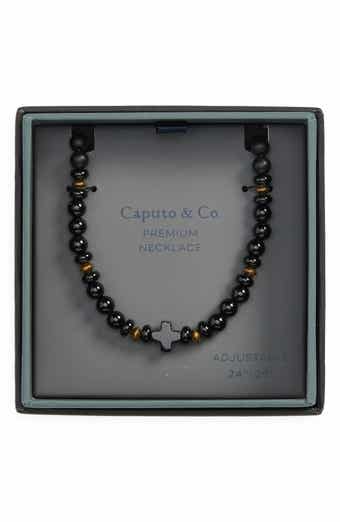 Cross Gemstone Necklace
