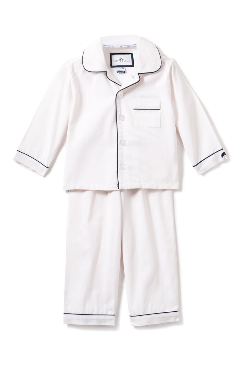 Kids' Two-Piece Pajamas, Main, color, WHITE