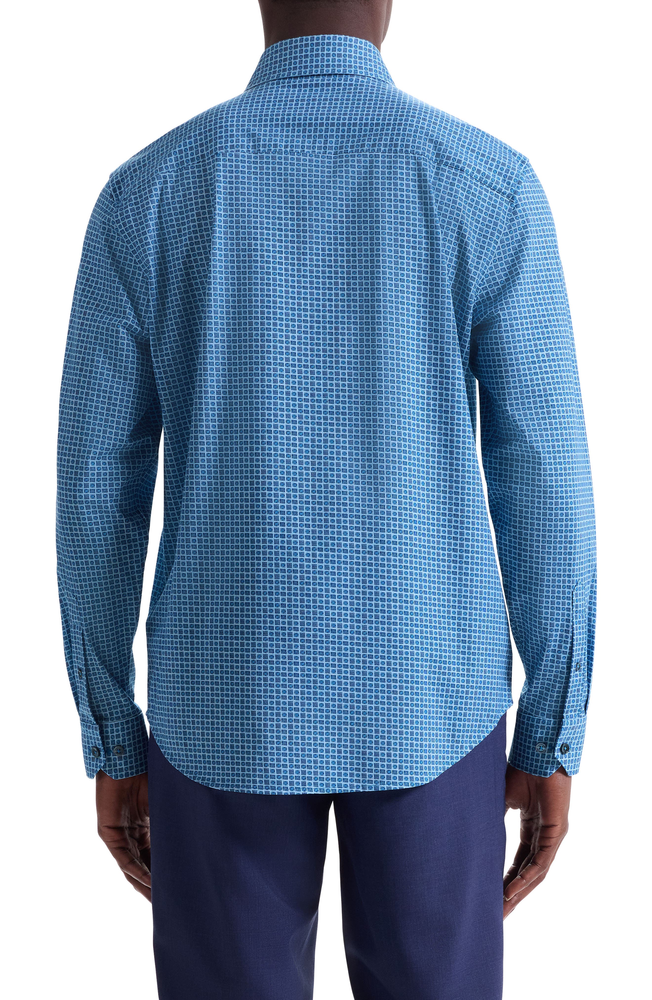 Devon OoohCotton Geo Print Button-Up Shirt - image 2