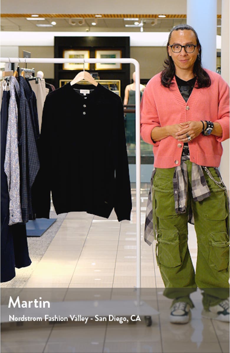 Merino Wool Polo Sweater, sales video thumbnail