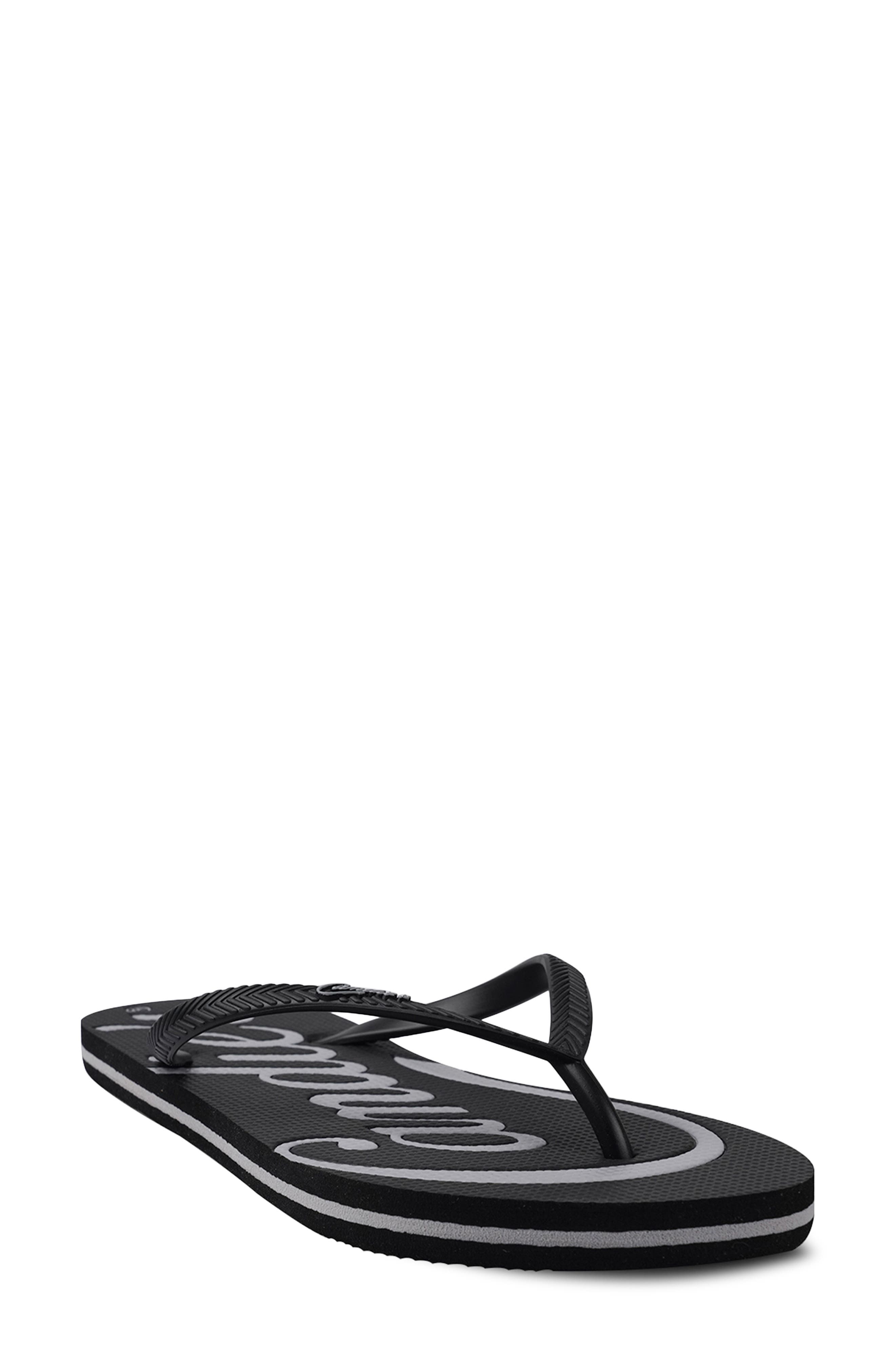Candie's Reedley Flip Flop, Main, color, Black