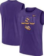 Nike Men's Nike Purple LSU Tigers Primetime Tricode Legend Performance Tank Top