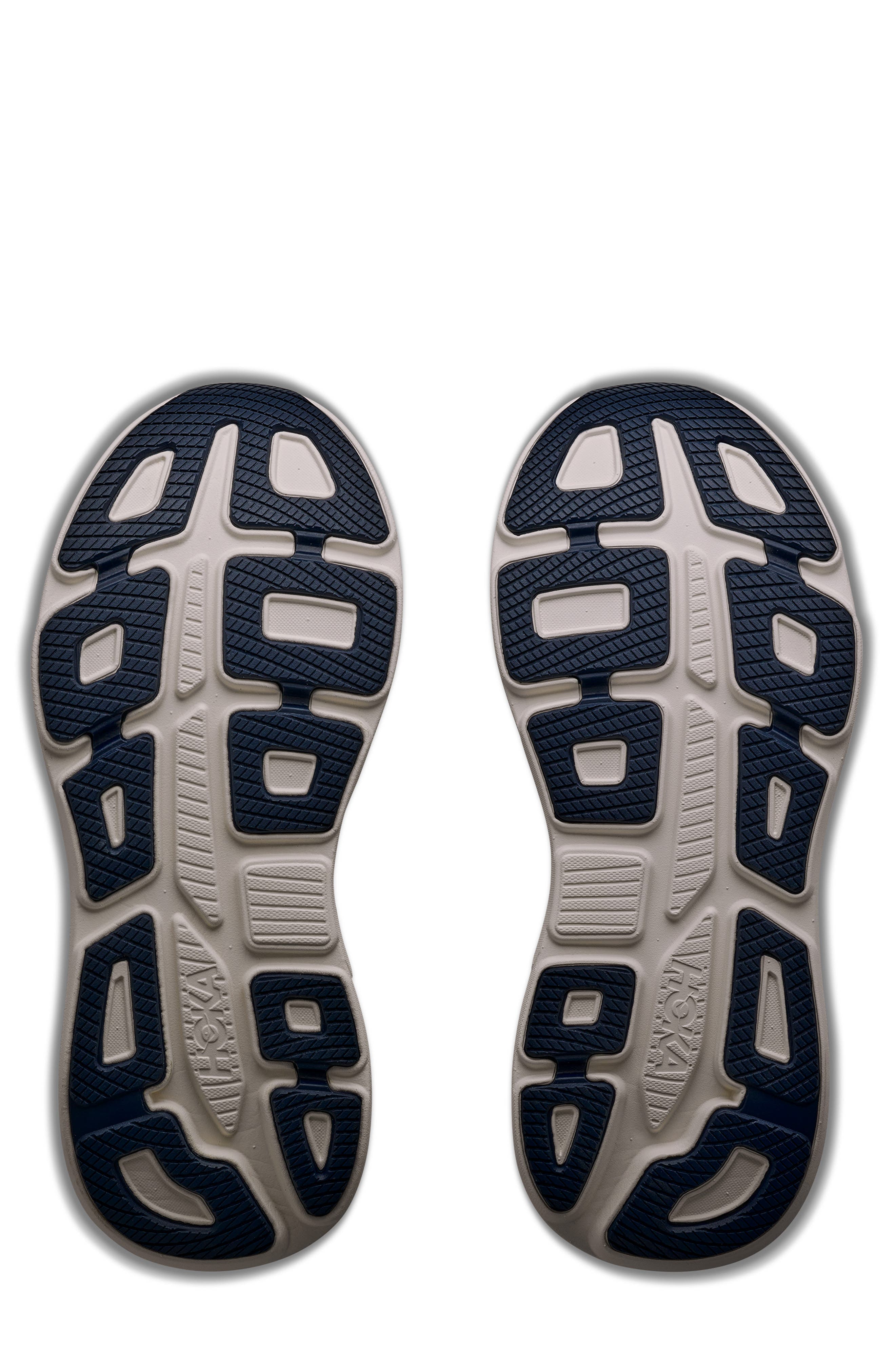 Bondi 9 Running Shoe, Alternate, color, GROUT / VARSITY NAVY