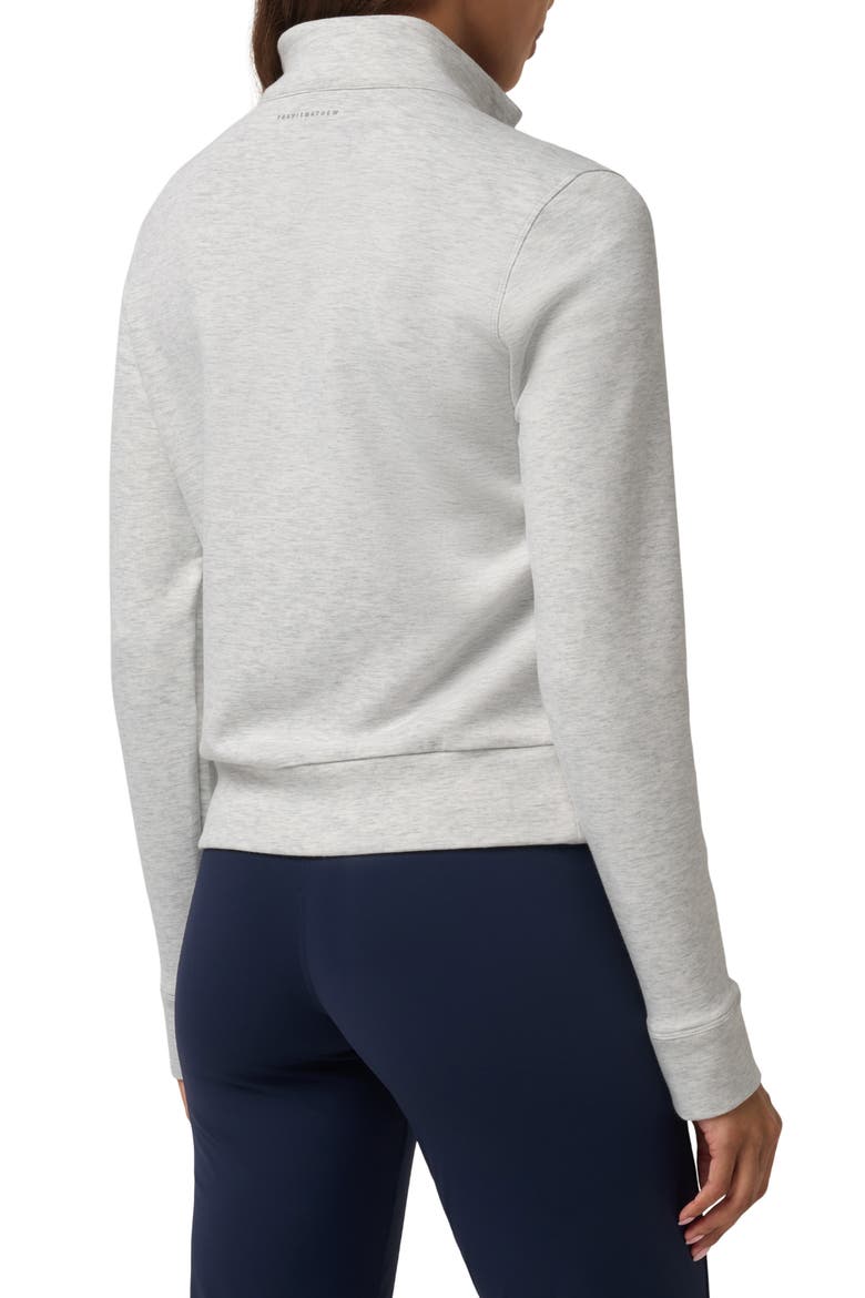 Skyloft Soft Quilted Performance Jacket, Alternate, color, HEATHER LIGHT GREY