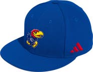 adidas Men's adidas Royal Kansas Jayhawks On-Field Baseball Fitted Hat