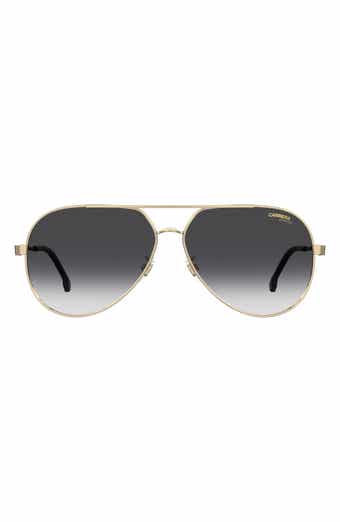63mm Polarized Oversize Aviator Sunglasses