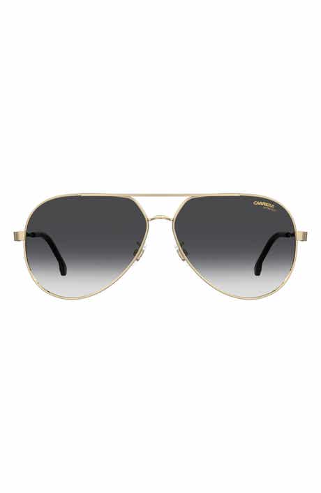 63mm Polarized Oversize Aviator Sunglasses