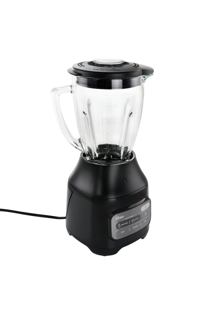 OSTER 800 Watt 6 Cup One Touch Blender with Auto Program, Alternate, color, Black