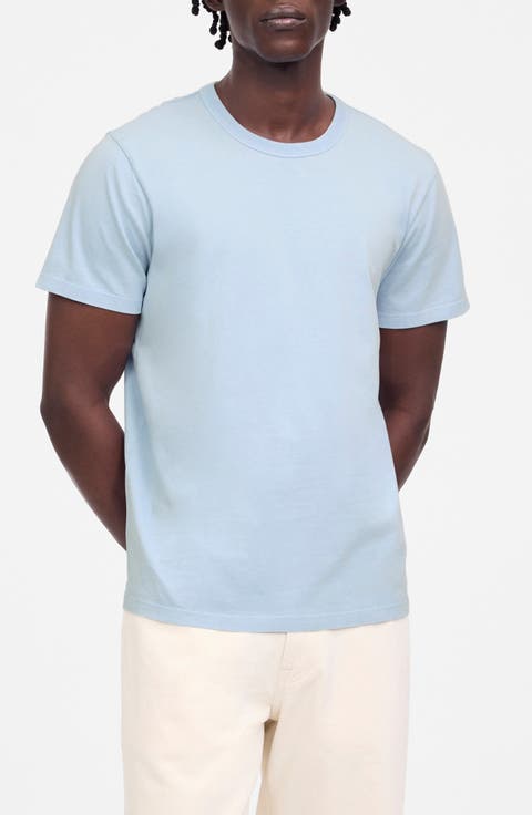 Tシャツ・カットソー LOW CLASSIC : 24FW / Lc WOOL JERSEY WARM T-SHIRT (2COLORS) Colour block T-shirt | Dark Green | Jack & Jones®