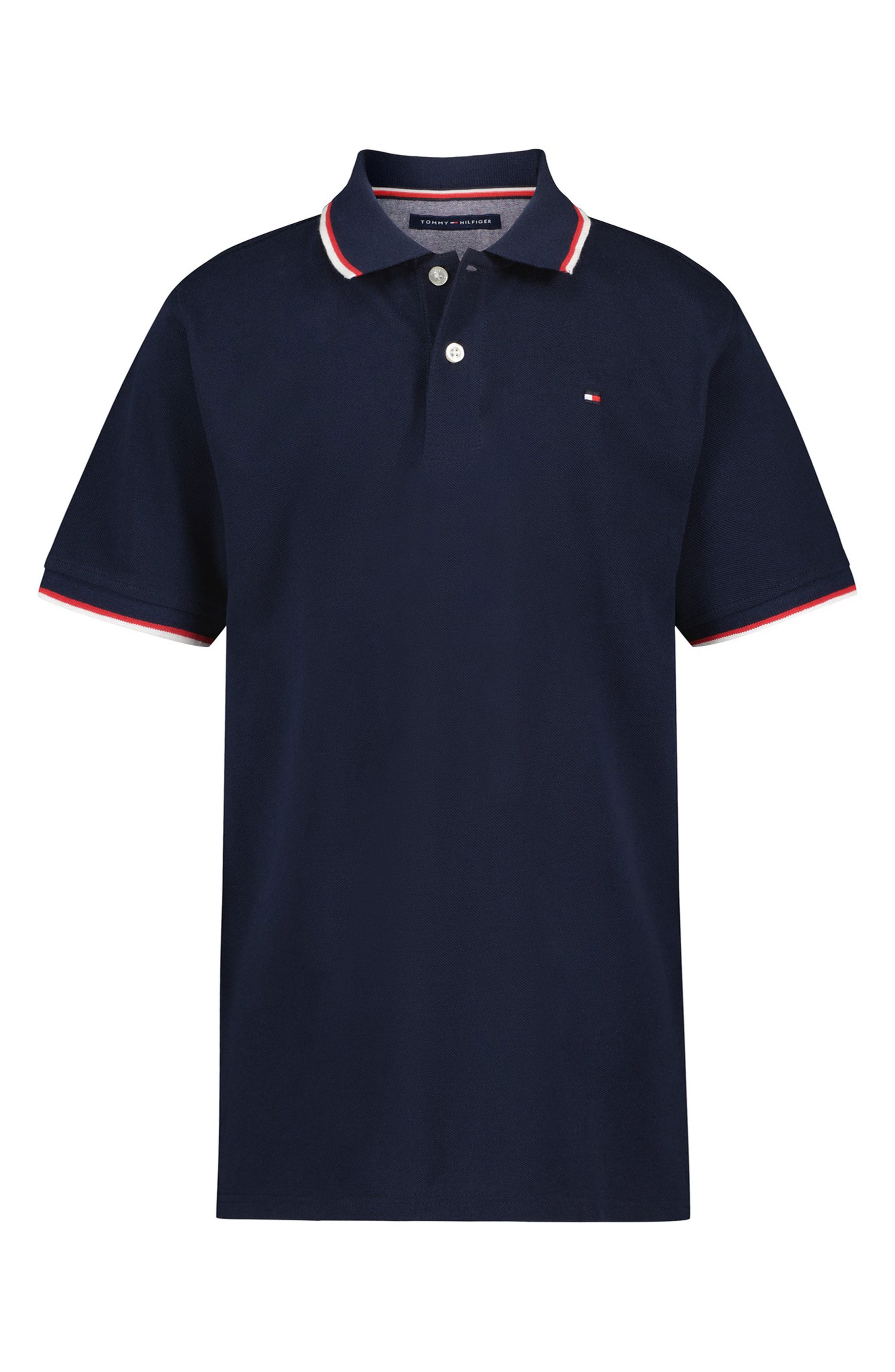 Kids' Tipped Cotton Polo