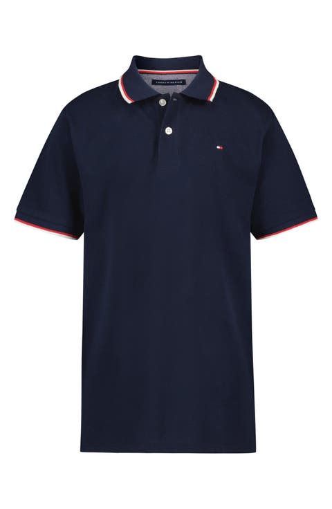 Kids' Tipped Cotton Polo