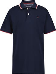 Tommy Hilfiger Kids' Tipped Cotton Polo