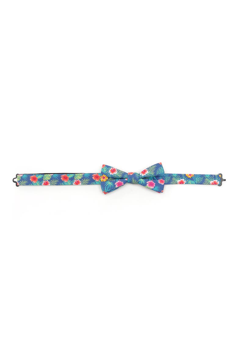 Tropical Cotton Bow Tie, Alternate, color, MULTI