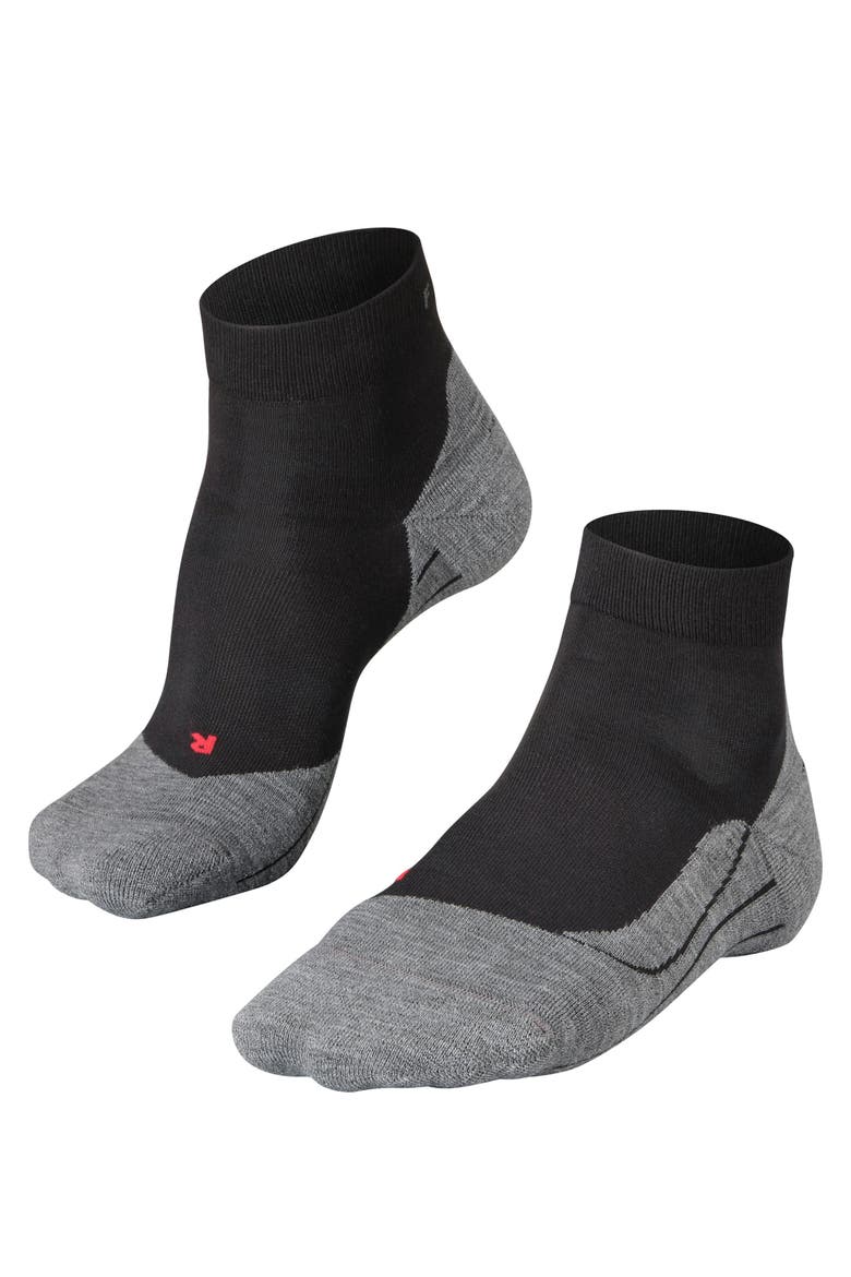 RU4 Endurance Short Running Socks, Main, color, Black-Mix